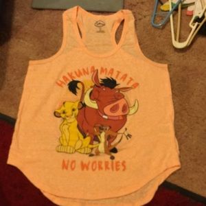 Lion king tank top